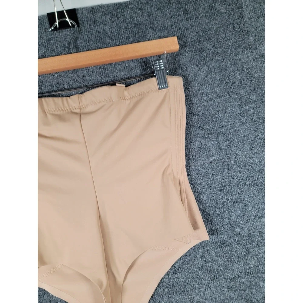 HoneyLove SuperPower Thong Size 1X Beige Sculptwear Panty Shapewear Stretchy